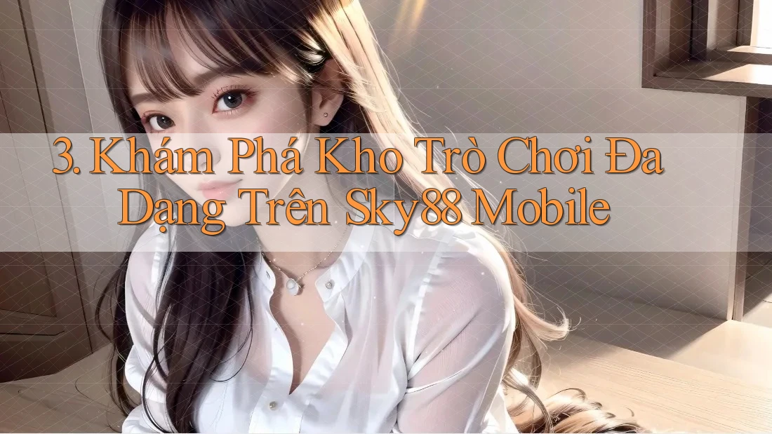 3. Khám Phá Kho Trò Chơi Đa Dạng Trên Sky88 Mobile
