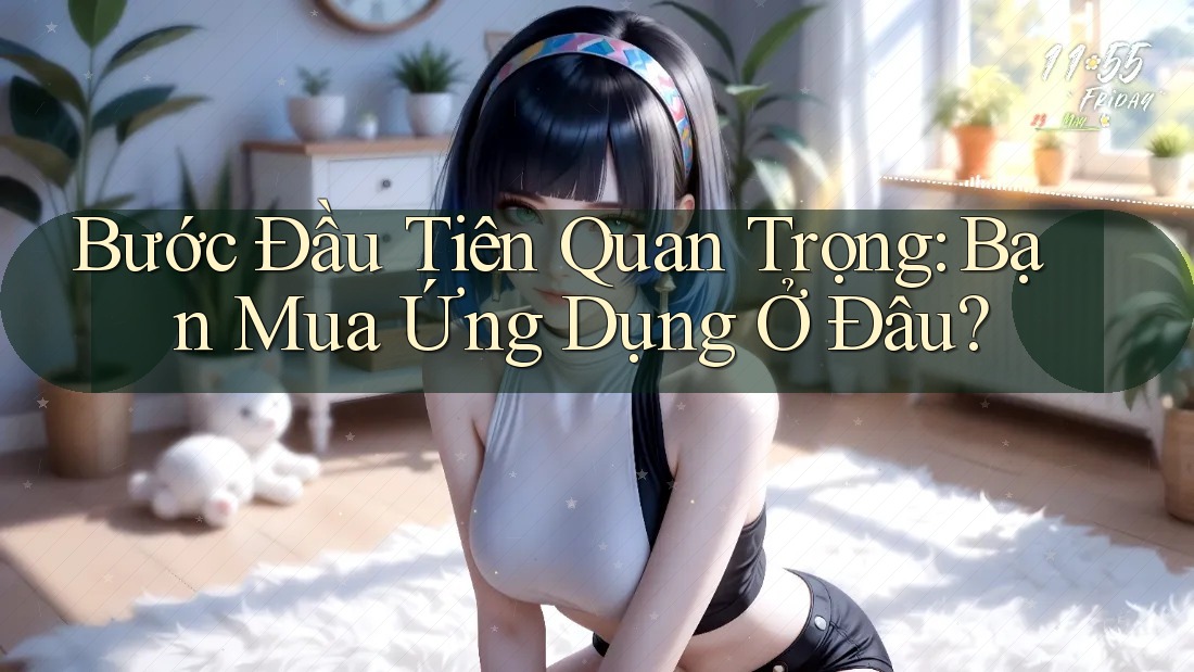 Bước Đầu Tiên Quan Trọng: Bạn Mua Ứng Dụng Ở Đâu?