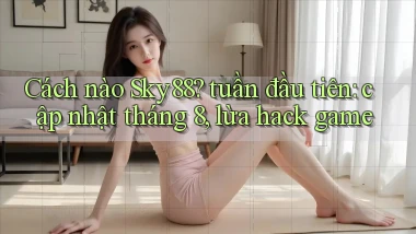 Cách nào Sky88 tuần đầu tiên cập nhật tháng 8, lừa hack game