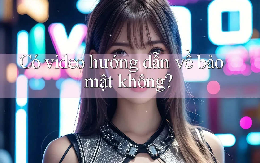 Có video hướng dẫn về bảo mật không?