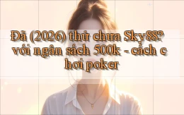 Đã (2026) thử chưa Sky88 với ngân sách 500k   cách chơi poker