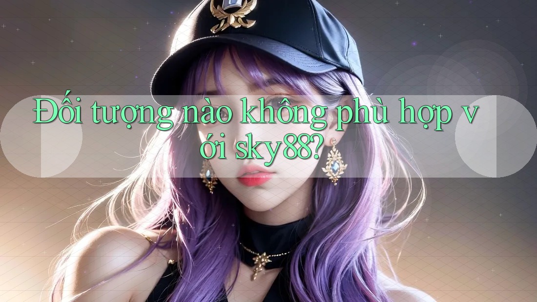 Đối tượng nào không phù hợp với sky88?