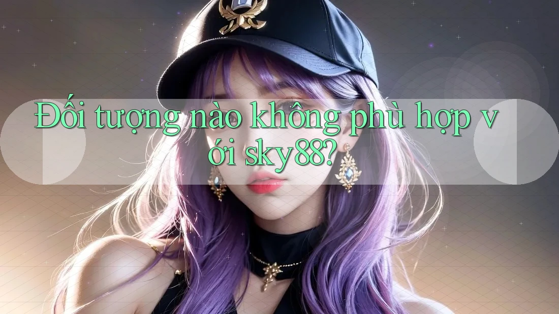 Đối tượng nào không phù hợp với sky88?