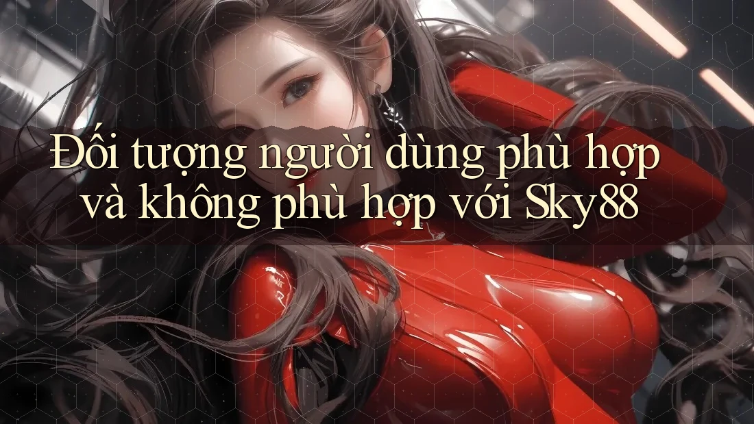 Đối tượng người dùng phù hợp và không phù hợp với Sky88