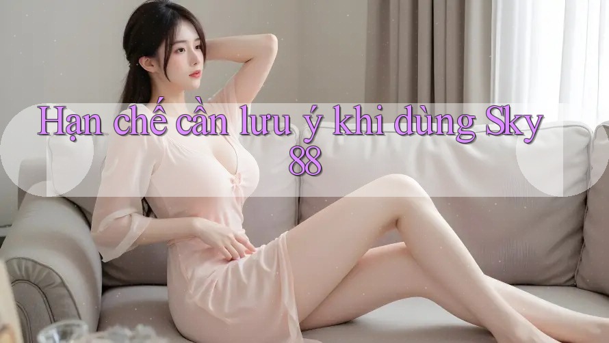 Hạn chế cần lưu ý khi dùng sky88