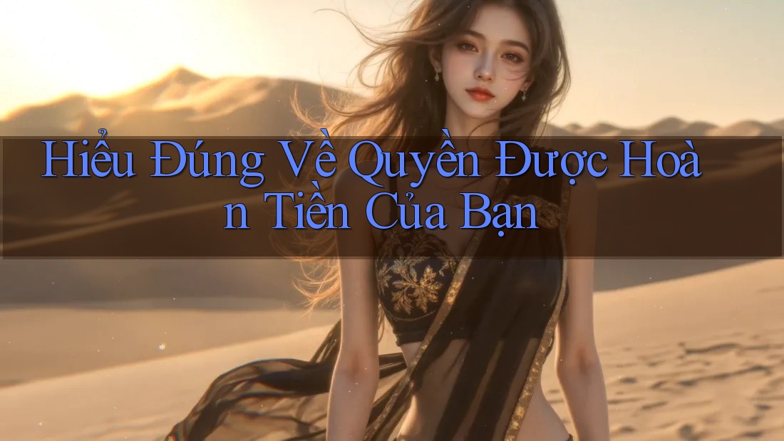 Hiểu Đúng Về Quyền Được Hoàn Tiền Của Bạn Hiểu Đúng Về Quyền Được Hoàn Tiền Của Bạn