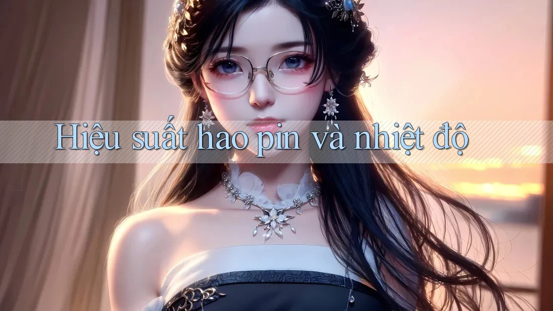 Hiệu suất hao pin và nhiệt độ Hiệu suất hao pin và nhiệt độ