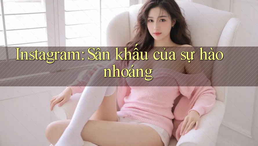 Instagram: Sân khấu của sự hào nhoáng