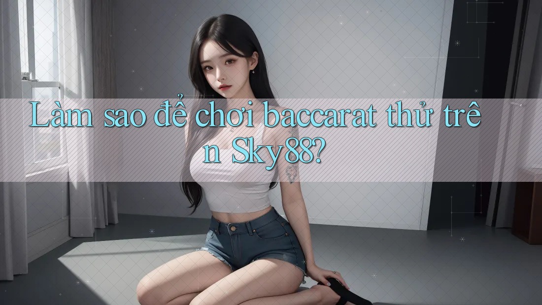 Làm sao để chơi baccarat thử trên Sky88?