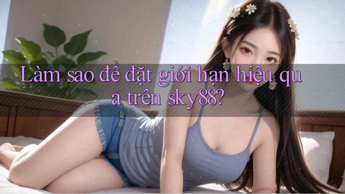 Làm sao để đặt giới hạn hiệu quả trên sky88?