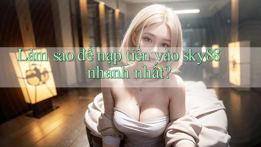Làm sao để nạp tiền vào sky88 nhanh nhất?
