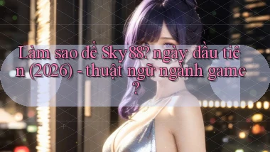 Làm sao để Sky88 ngày đầu tiên (2026)   thuật ngữ ngành game