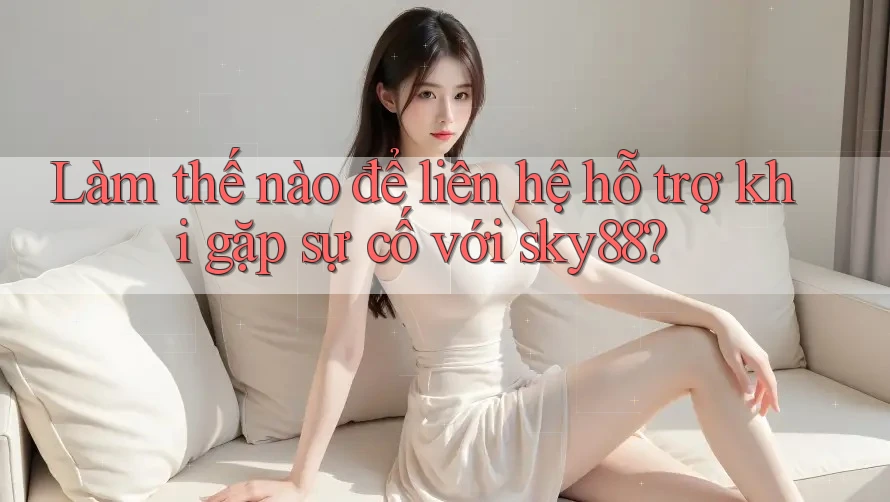 Làm thế nào để liên hệ hỗ trợ khi gặp sự cố với sky88?