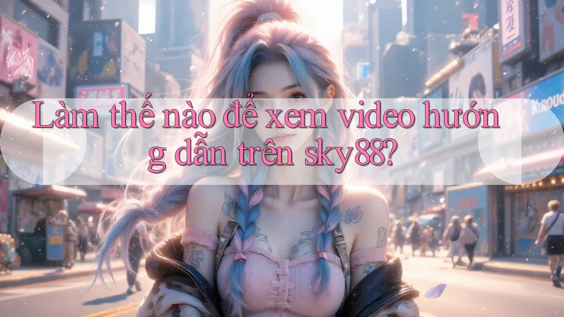 Làm thế nào để xem video hướng dẫn trên sky88?