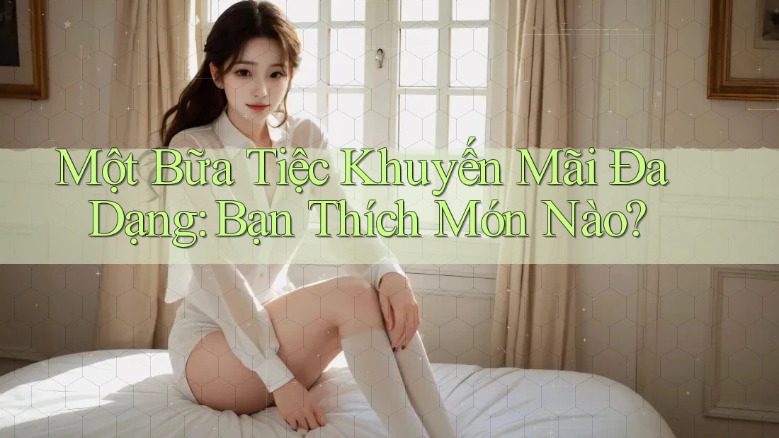 Một Bữa Tiệc Khuyến Mãi Đa Dạng: Bạn Thích Món Nào?