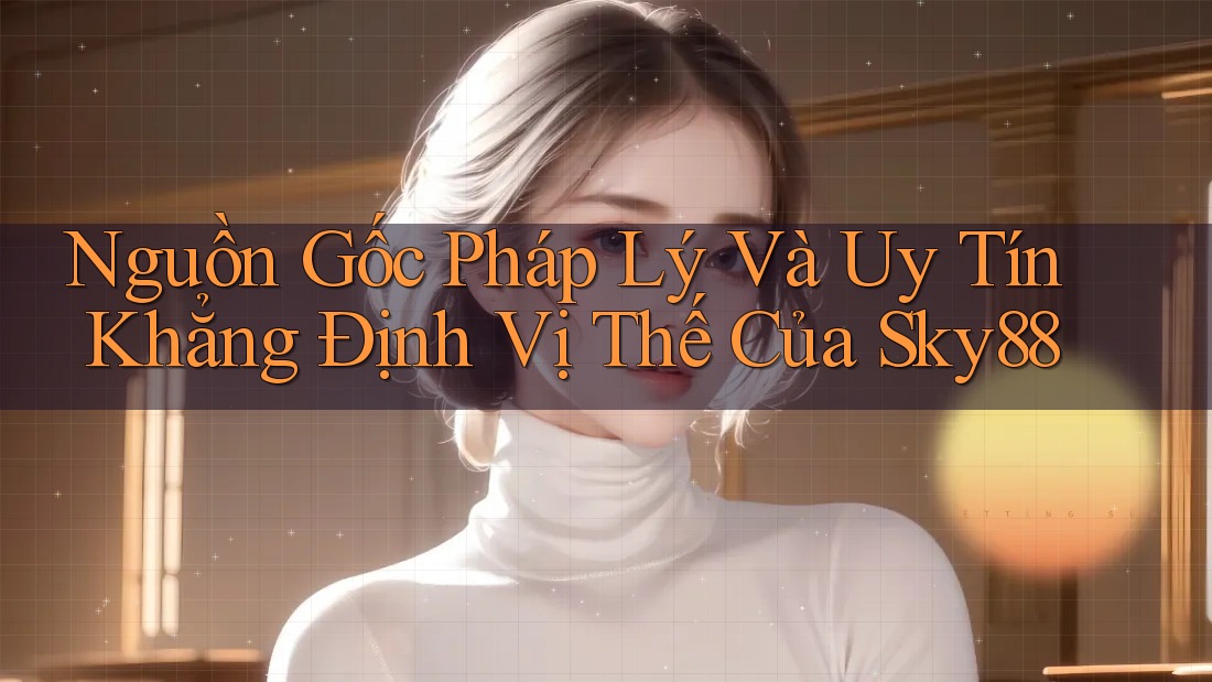 Nguồn Gốc Pháp Lý Và Uy Tín Khẳng Định Vị Thế Của Sky88