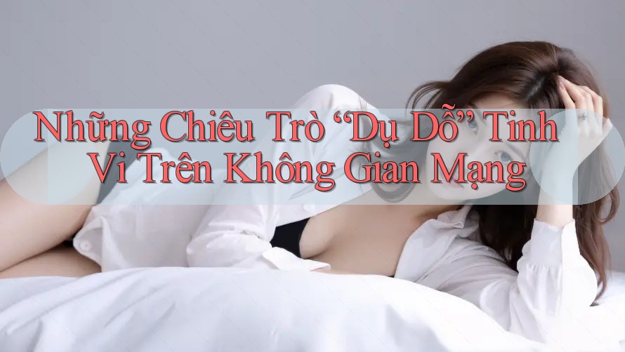 Những Chiêu Trò “Dụ Dỗ” Tinh Vi Trên Không Gian Mạng