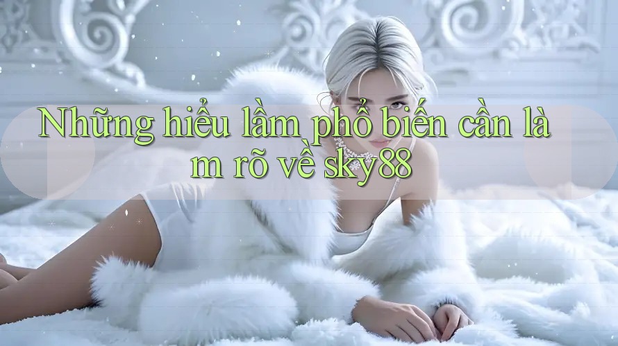 Những hiểu lầm phổ biến cần làm rõ về sky88