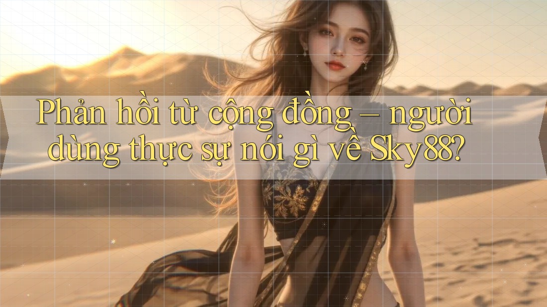Phản hồi từ cộng đồng – người dùng thực sự nói gì về Sky88?