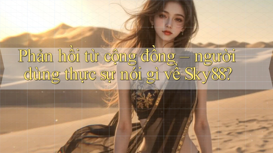 Phản hồi từ cộng đồng – người dùng thực sự nói gì về Sky88? Phản hồi từ cộng đồng – người dùng thực sự nói gì về Sky88?