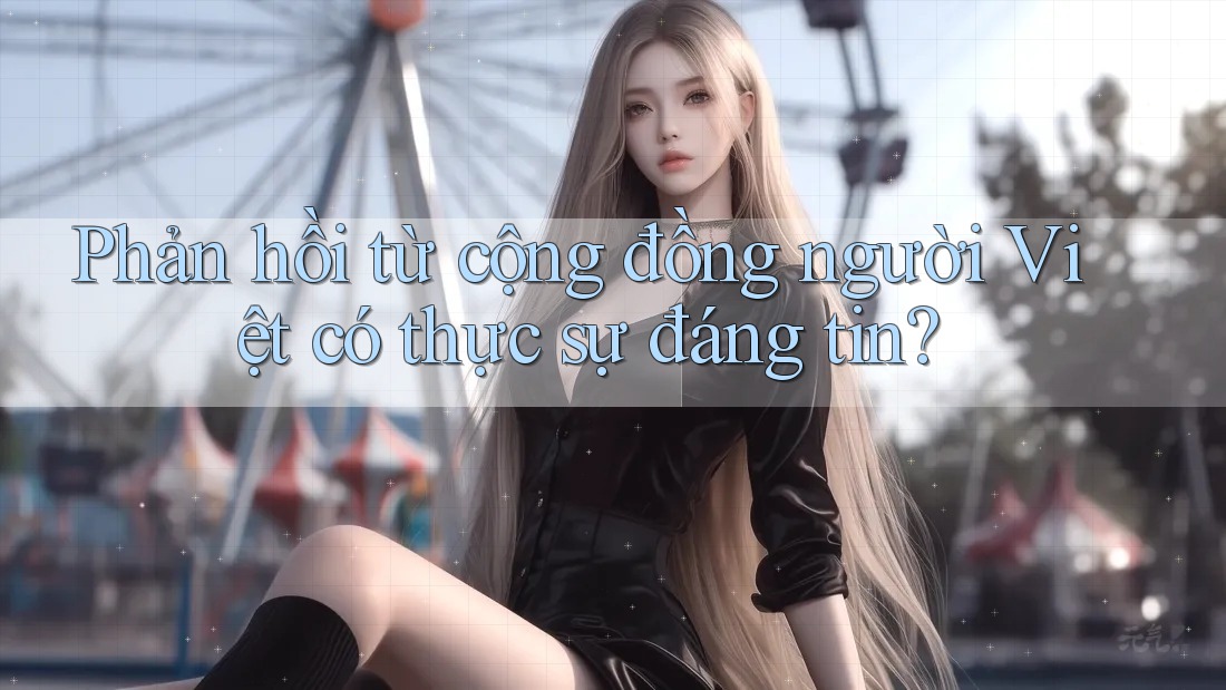 Phản hồi từ cộng đồng người Việt có thực sự đáng tin?