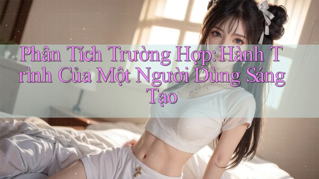 Phân Tích Trường Hợp: Hành Trình Của Một Người Dùng Sáng Tạo