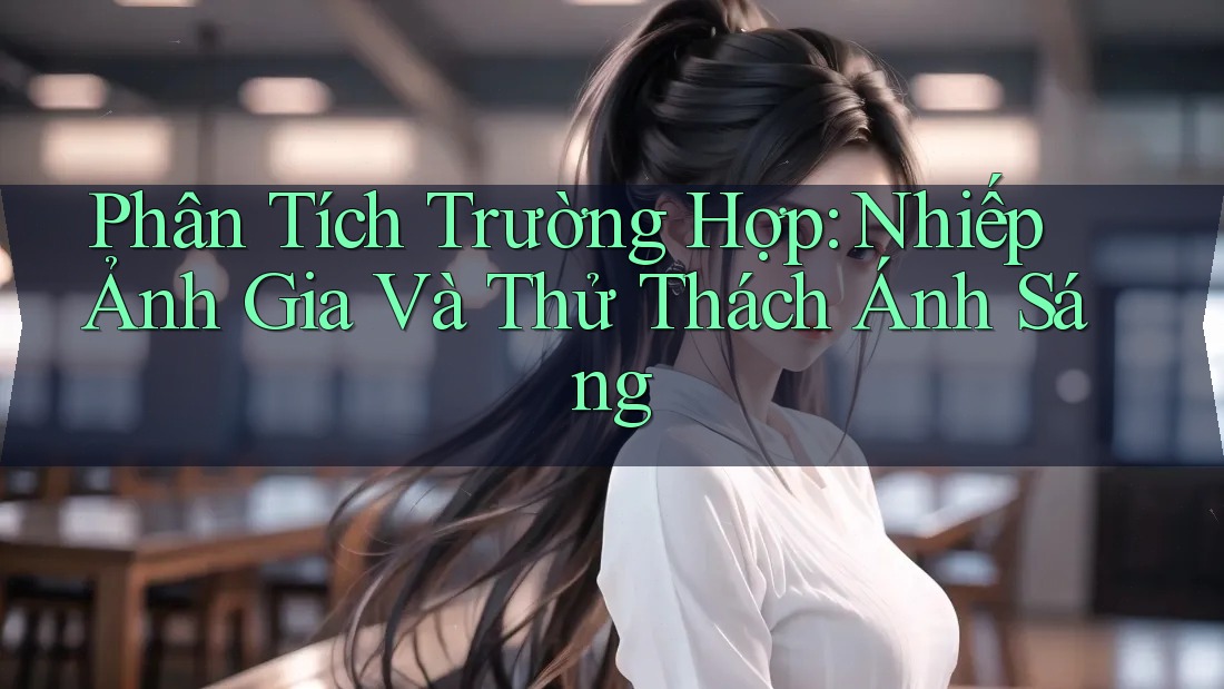 Phân Tích Trường Hợp: Nhiếp Ảnh Gia Và Thử Thách Ánh Sáng Phân Tích Trường Hợp: Nhiếp Ảnh Gia Và Thử Thách Ánh Sáng