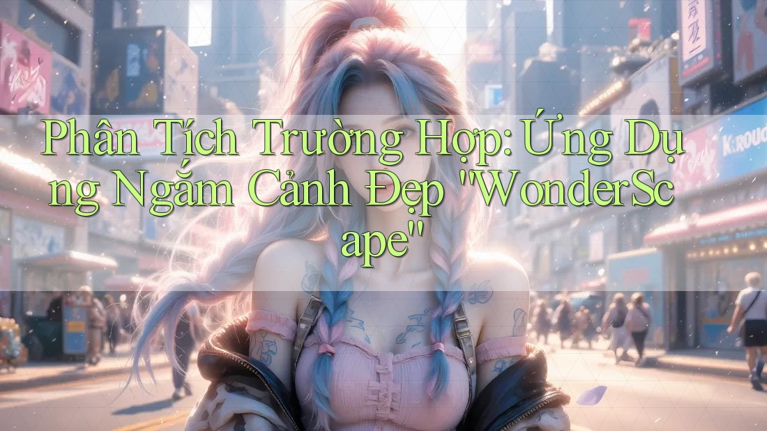 Phân Tích Trường Hợp: Ứng Dụng Ngắm Cảnh Đẹp “WonderScape”
