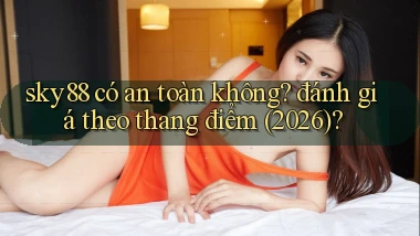 sky88 có an toàn không đánh giá theo thang điểm (2026)