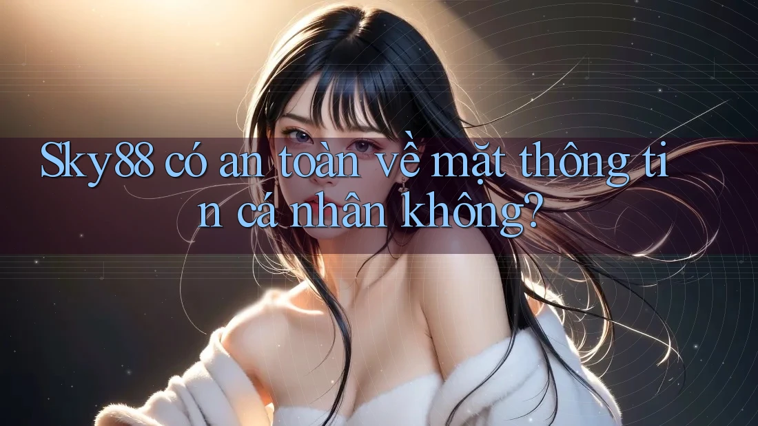 Sky88 có an toàn về mặt thông tin cá nhân không?