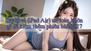 Sky88 có (iPad Air) an toàn không để kiếm thêm phiên bản 2027