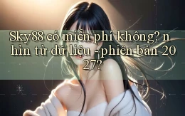 Sky88 có miễn phí không nhìn từ dữ liệu   phiên bản 2027