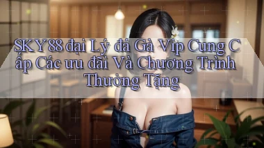 sky88  đại lý đá gà vip cung cấp các ưu đãi và chương trình thưởng tặng