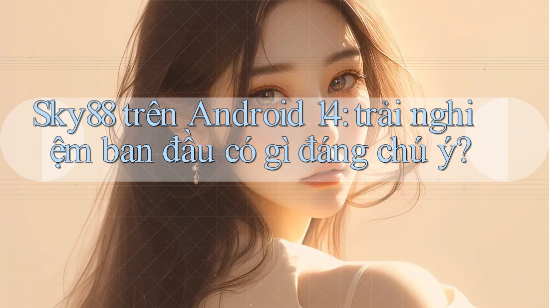Sky88 trên Android 14: trải nghiệm ban đầu có gì đáng chú ý?