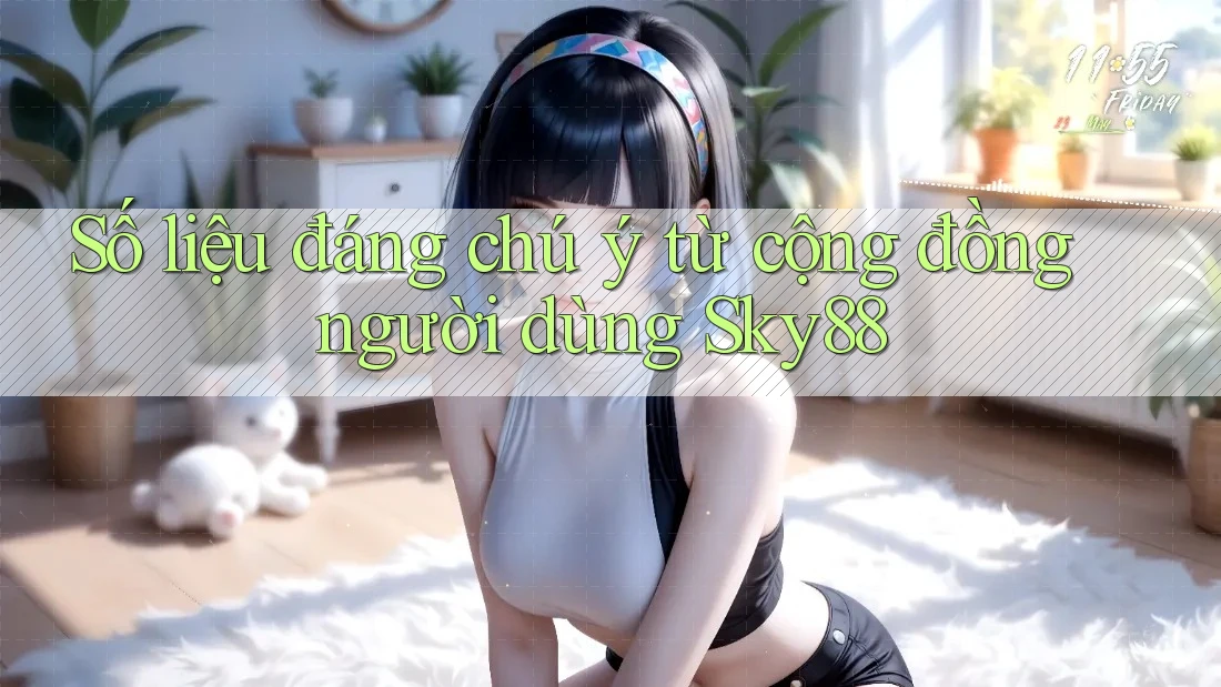 Số liệu đáng chú ý từ cộng đồng người dùng Sky88 Số liệu đáng chú ý từ cộng đồng người dùng Sky88