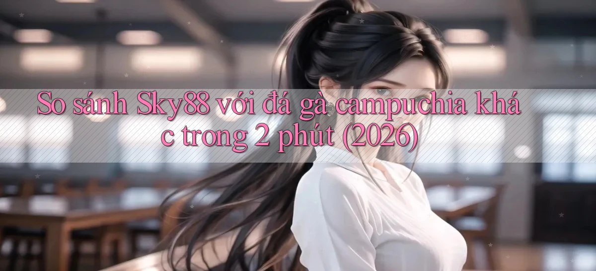 So sánh Sky88 với đá gà campuchia khác trong 2 phút (2026)