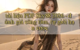 tài liệu PDF Sky88 2026   đánh giá công tâm, tự giới hạn cược