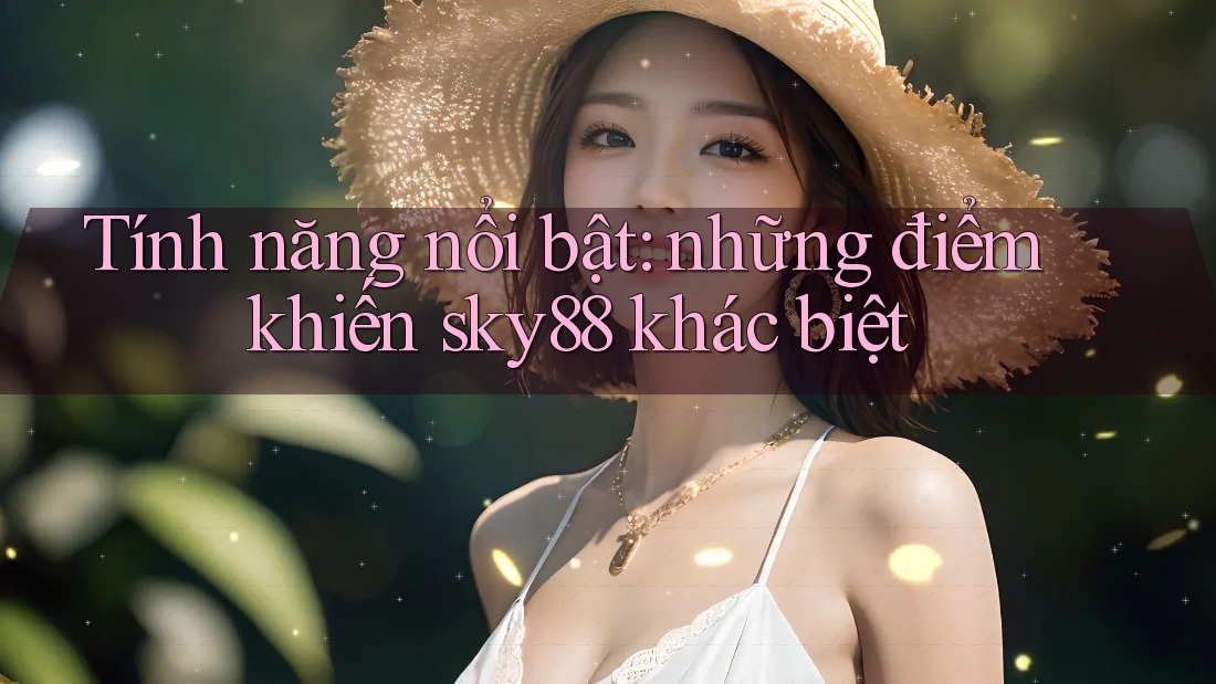Tính năng nổi bật: những điểm khiến sky88 khác biệt
