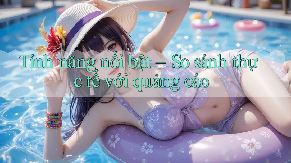 Tính năng nổi bật – So sánh thực tế với quảng cáo Tính năng nổi bật – So sánh thực tế với quảng cáo
