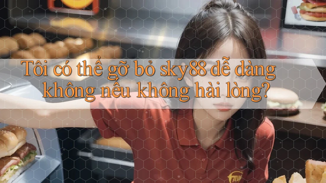 Tôi có thể gỡ bỏ sky88 dễ dàng không nếu không hài lòng?