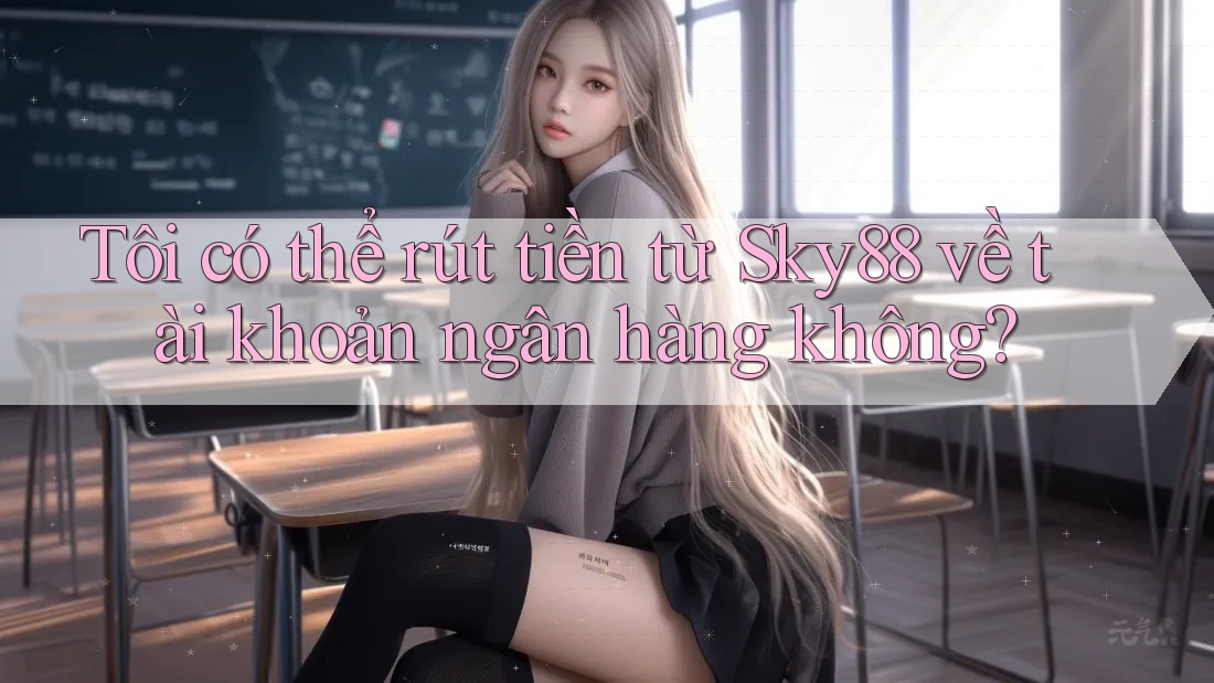 Tôi có thể rút tiền từ Sky88 về tài khoản ngân hàng không?
