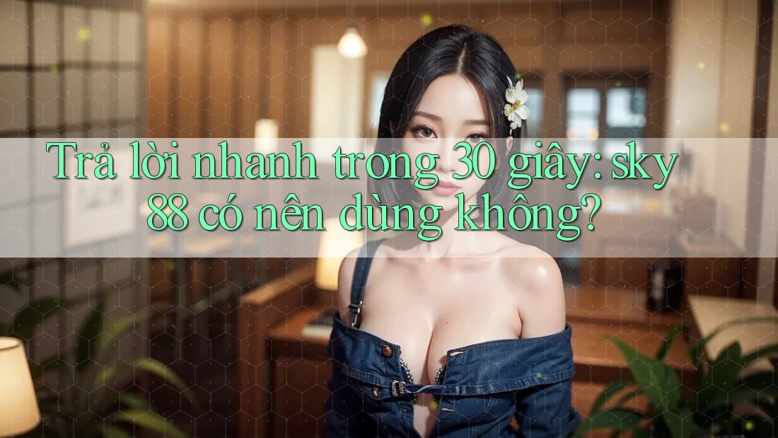 Trả lời nhanh trong 30 giây: sky88 có nên dùng không?