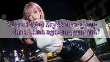 Vì sao (2026) Sky88 được group chia sẻ kinh nghiệm quan tâm
