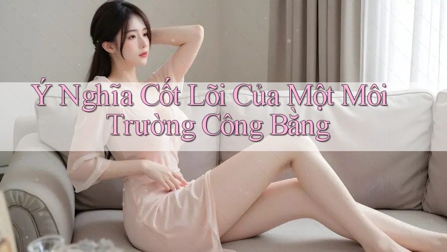 Ý Nghĩa Cốt Lõi Của Một Môi Trường Công Bằng