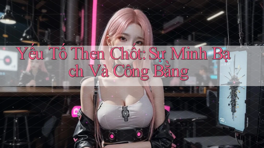 Yếu Tố Then Chốt: Sự Minh Bạch Và Công Bằng